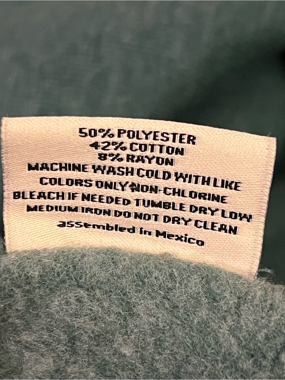 OAT COLLECTIVE unisex golf sweatshirt Green Size Small - Picture 6 of 7
